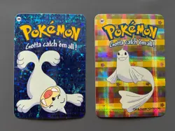 Seel Dewgong #86 #87 Vending Prism Holo Sticker Card 2000 Pokemon - Image 1