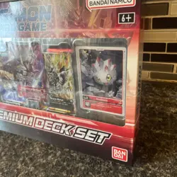 Bandai Digimon CCG Premium Deck Set - 118 Cards NEW Factory Sealed 811039037710 - Image 2