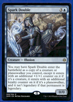 SPARK DOUBLE WAR OF THE SPARK RARE CREATURE ILLUSION MTG 68 - Image 1