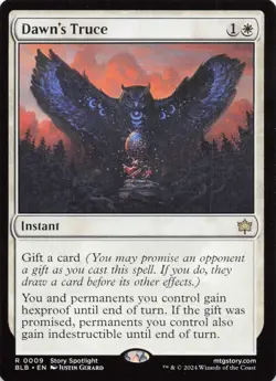 MTG - Dawn's Truce - Bloomburrow - Image 1