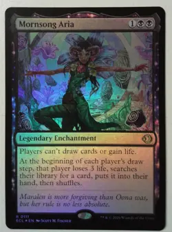 Mornsong Aria *FOIL Rare* Magic MtG x1 Lorwyn Eclipsed - Image 1