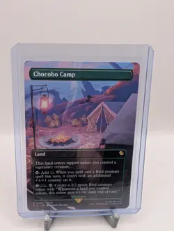 Chocobo Camp [Borderless] #462 Magic Final Fantasy Commander - Image 1