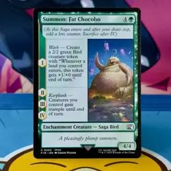 Summon: Fat Chocobo - 0202 - Common - Final Fantasy - English - MTG - Image 1