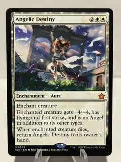 Angelic Destiny 565 M Foundations NM MTG - Image 1