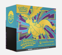 Pokemon Mega Evolution Ascended Heroes Pokemon Center Elite Trainer Box PRESALE - Image 1