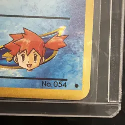 Misty's Psyduck LV. 18 No. 054 Pokemon Japanese Leaders' Stadium Lightly played - Image 3