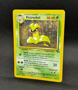 Pokemon TCG Victreebel Holo Rare Unlimited Jungle 14/64 Vintage 1999 - Image 2