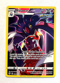 Pokemon Silver Tempest - MALAMAR - TRAINER GALLERY - TG06/TG30 - NM - Image 1