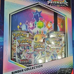 Pokemon TCG SV8.5 Prismatic Evolutions Binder Collection Box Factory Sealed - Image 1