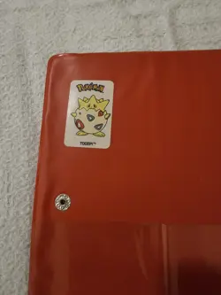 Pokemon Pikachu Binder Gotta Catch Em All Red Good Condition 4 Pocket Make Offer - Image 4