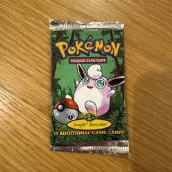 Unopened First Edition Pokemon Jungle Booster Pack - Image 1