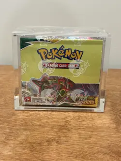 Pokemon TCG Sword & Shield Evolving Skies Booster Box Factory Sealed Minty Wrap - Image 1