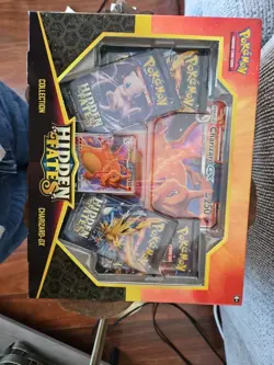 Pokemon TCG Hidden Fates Charizard GX Collection Box - Factory Sealed - Image 4