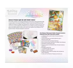 Prismatic Evolutions Pokemon Center Elite Trainer Box ETB Eevee Promo NEW SEALED - Image 3
