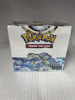 Pokemon TCG Sword and Shield Silver Tempest Booster Box Sealed 36 Packs - Image 1
