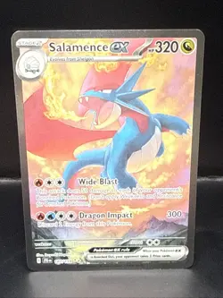 Pokemon Salamence ex 187/159 Sv09: Journey Together Holo - Image 2