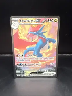 Pokemon Salamence ex 187/159 Sv09: Journey Together Holo - Image 3