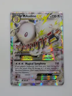 M Audino EX 85 Near Mint - XY - Fates Collide Ultra Rare - Image 1