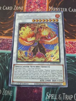 Yu-Gi-Oh! Zoroa, the Magistus Conflagrant Calamity BODE-EN045 Secret Rare 1st NM - Image 1