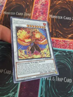 Yu-Gi-Oh! Zoroa, the Magistus Conflagrant Calamity BODE-EN045 Secret Rare 1st NM - Image 2