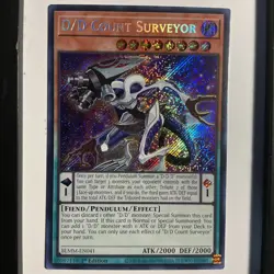 Yu-Gi-Oh! D/D Count Surveyor BLMM-EN041 1st Edition (Secret Rare) - Image 1
