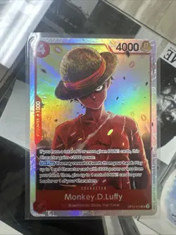Monkey D. Luffy OP12-015 SR Legacy of the Master - ONE PIECE Tcg En - Image 1