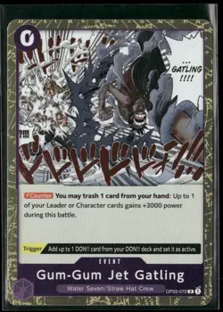 One Piece TCG Gum-Gum Jet Gatling OP03-072 Pillars of Strength - Image 1