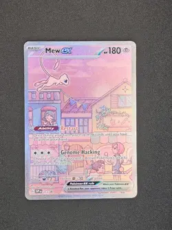 Pokemon TCG Mew EX 053 Black Star Promo Scarlet Violet SVP Holo Rare Card - Image 1