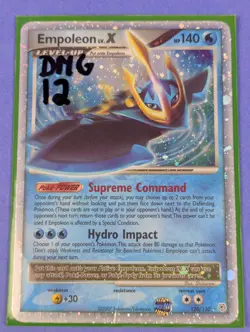 Empoleon LV.X - 120/130 - Ultra Rare Holo Diamond & Pearl - Pokemon Card - DMG - Image 3