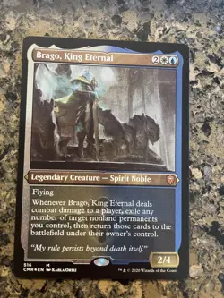 Brago, King Eternal - FOIL Eternal Masters MTG Card - Image 1