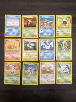 Pokemon Vintage WOTC Bulk Lot 92 Cards LP - Image 5
