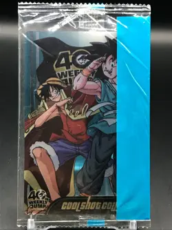 Android 18 DRAGON BALL ONE PIECE 40th weekly JUMP Card TCG MORINAGA No.028 F/S - Image 1
