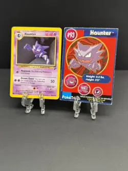 Haunter PokeTrivia Burger King #93 / Base Set 2 Haunter 43/130 MP Pokemon Cards - Image 1