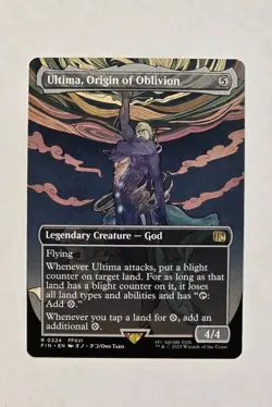 MTG Ultima, Origin of Oblivion R 0324 Borderless - Near Mint - Image 1