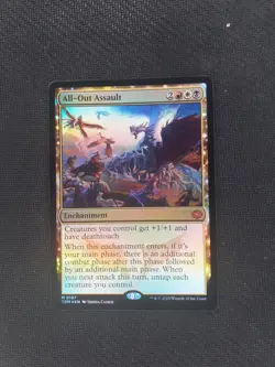 0167 All-Out Assault - Tarkir Dragonstorm - Mythic - FOIL - MTG - Image 1