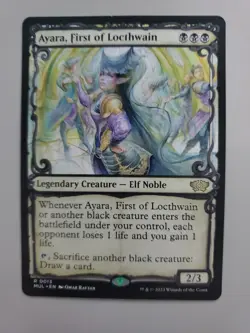 MTG Ayara, First of Locthwain March of Machine: Multiverse Legends Regular Rare - Image 1