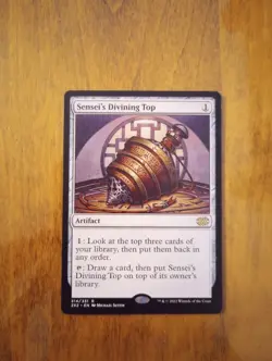 Sensei's Divining Top Near Mint, Double Masters 2022 Magic MTG - Image 1