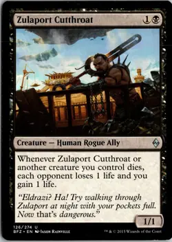 Zulaport Cutthroat Battle for Zendikar #126 Uncommon - Image 1