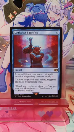 MTG - Louisoix's Sacrifice FIN 0059 Rare - Final Fantasy UB - NM - Image 1
