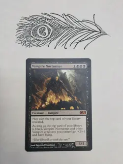 Vampire Nocturnus X1 M13 Core Set Non Foil Mtg Magic The Gathering - Image 1