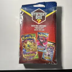 POKEMON Mystery Box Walmart Hanger (3 Booster Packs) SEALED Base Set Chase - Image 2