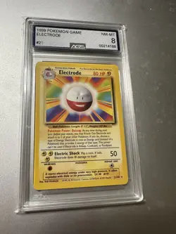 ELECTRODE Unlimited Base Set 1999 POKEMON GAME #21/102 NM-MT - Image 1