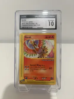 Pokemon Center NY Black Star Promo 2002 Ho-Oh #52 CGC 10 Gem Mint - Image 1