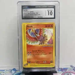 Ho-Oh #52 Pokemon Center NY Promo CGC 10 - Image 1