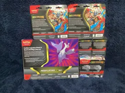 POKEMON MEGA EVOLUTION BUNDLE, BOOSTER BOX, BUNDLES, 3PKS, LATIAS BOX NEW SEALED - Image 2