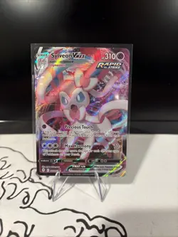 Pokemon TCG Sylveon Vmax Sword & Shield: Evolving Skies 075/203 Holo Ultra Rare - Image 1