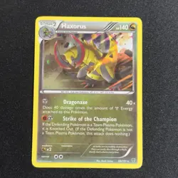 Haxorus 69/101 Plasma Blast Holo Rare LP Pokemon TCG English 2013 - Image 1