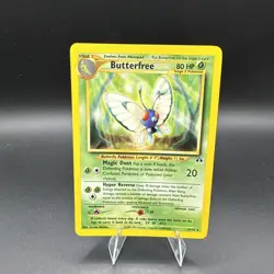 Butterfree 19/75 Neo Discovery Pokemon TCG LP - Image 1