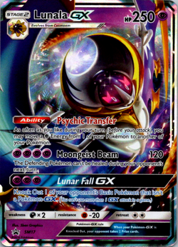Lunala GX SM17 LP - Pokemon SM Promos Promo - Image 1