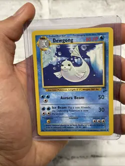 Pokemon Dewgong Non Holo Uncommon Base Set 2 Unlimited 36/130 WOTC Vintage NM - Image 1